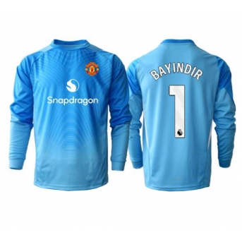 Billige Fotballdrakt Manchester United Altay Bayindir #1 Keeper Replika Hjemmedrakt 2025-26 Langermet